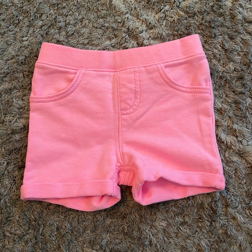 Pink Baby Girl Shorts